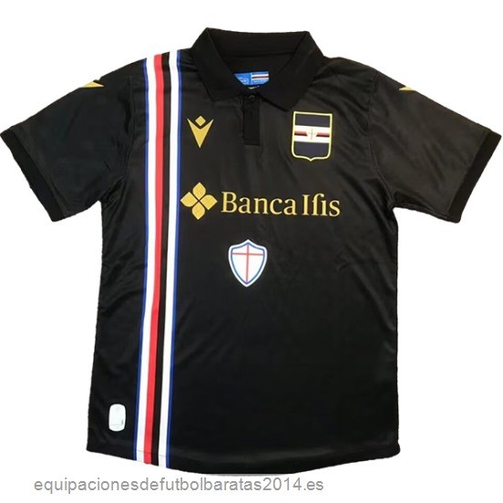 Nuevo Tailandia 3ª Camiseta Sampdoria 23/24 Negro Baratas